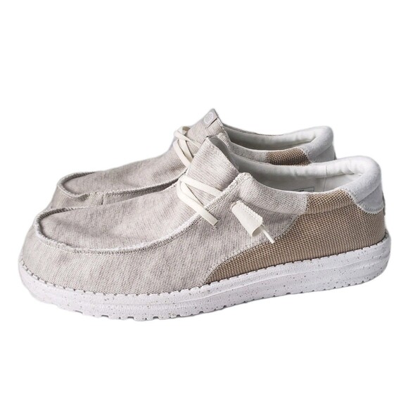 NWT Hey Dude Wally Stitch Dirt Road  Men's Size 13 Slip-On Loafer Casual Shoes - Picture 1 of 8